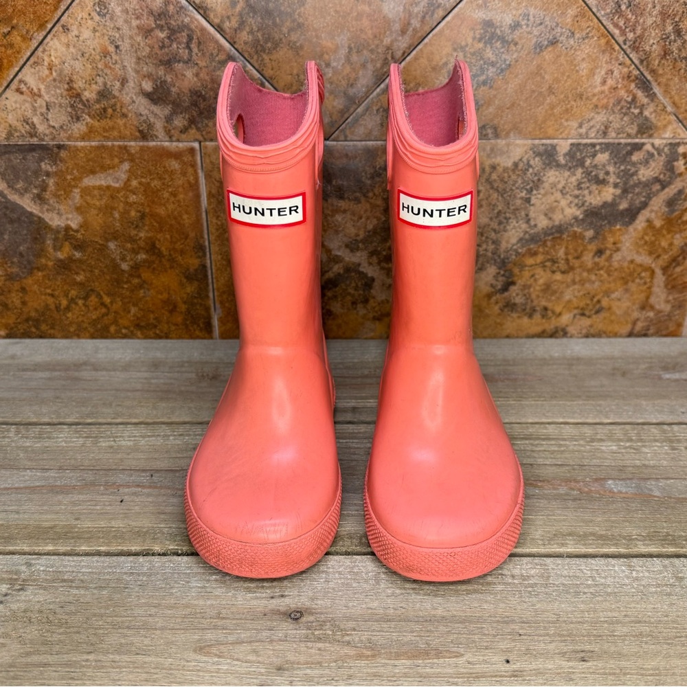 Hunter Kids Coral Rain Boots